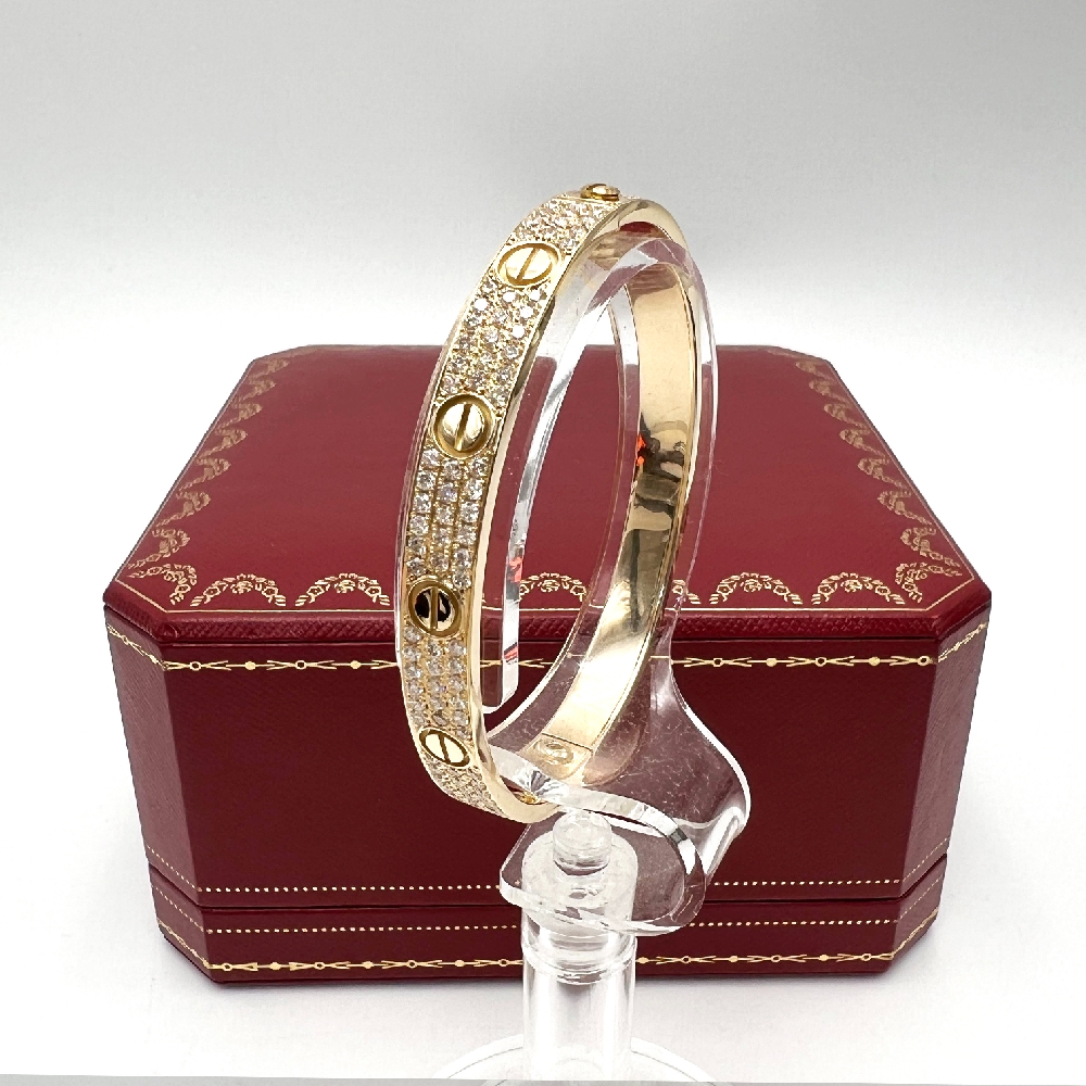 K2058 カルティエ K18YG イエローゴールド ラブブレス ブレスレット