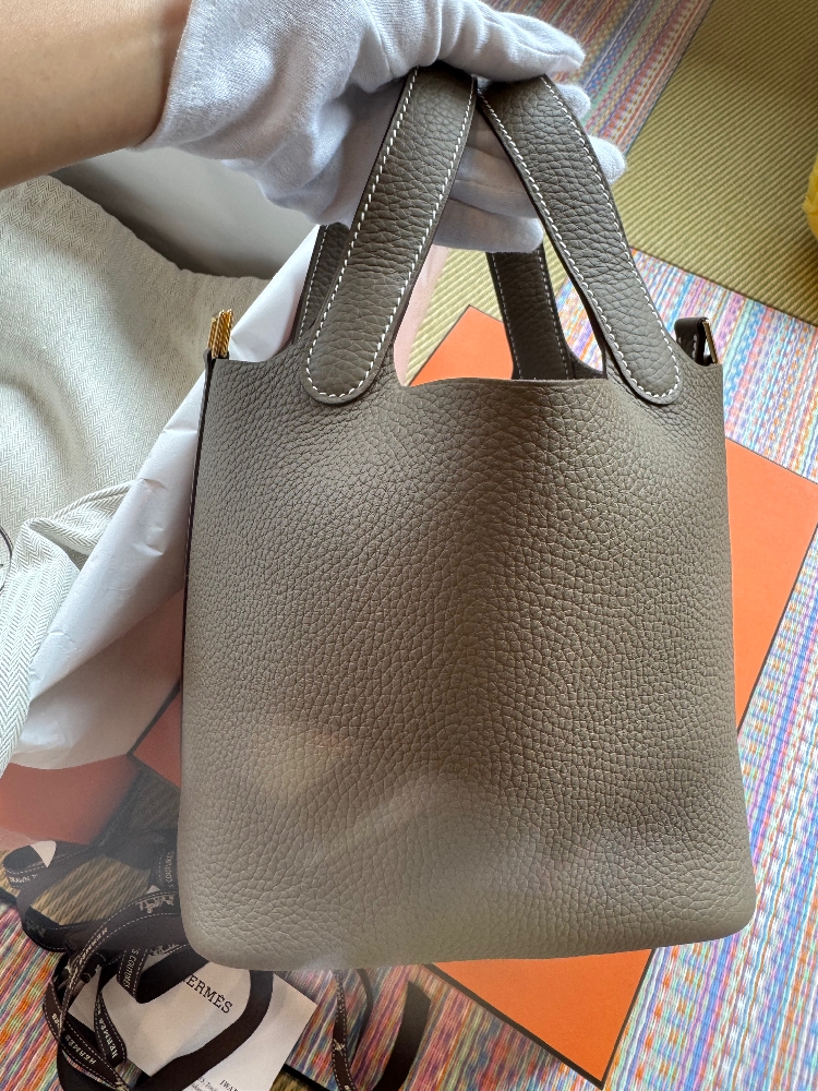 【Hermes】エルメス★ ピコタン 18 ★ベージュ【ランク：A】 HERMES エルメス ハンドバッグ ピコタンロック 18 PM ベージュ